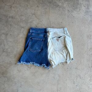 Guess Short Shorts Denim Two tone Womens size 29